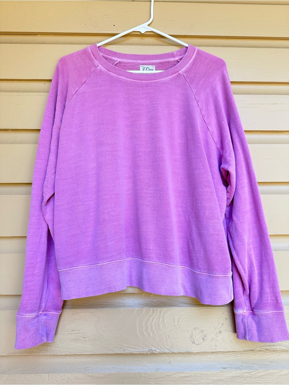 J. Crew Crewneck Sweatshirt Pink Size Large